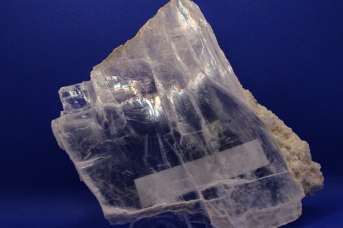 Selenite with Coral Edge Altar Piece (7.25 x 0.75 x 7.75)