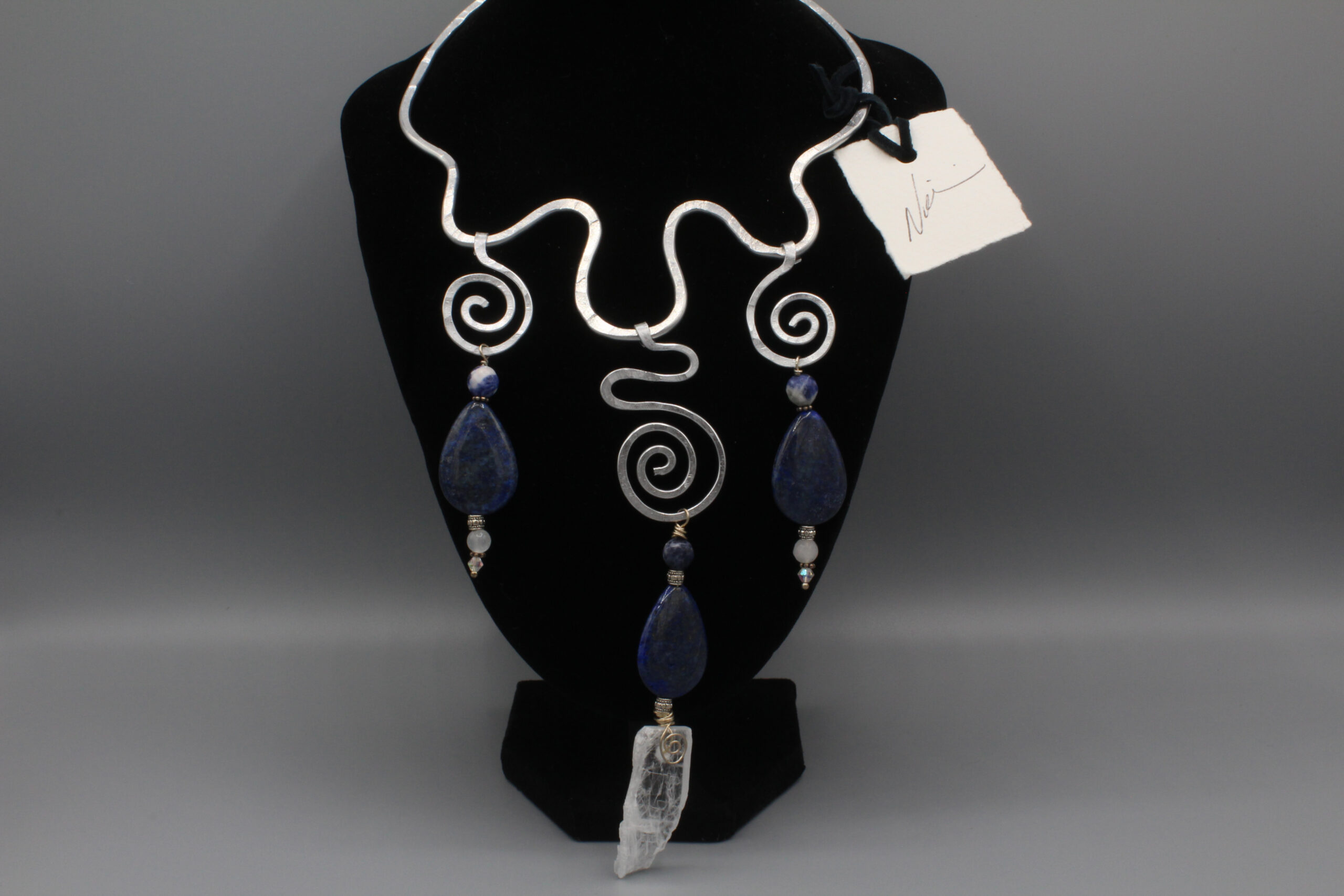 Blue Delight Neck Cuff